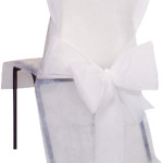 housse de chaise mariage blanc