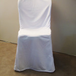 housse de chaise mariage blanc