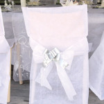 housse de chaise mariage blanc