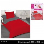 lit 1 personne rouge