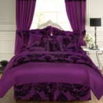 lit 2 personnes violet