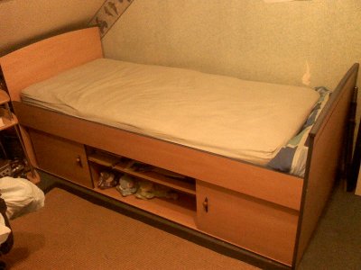 lit une personne but