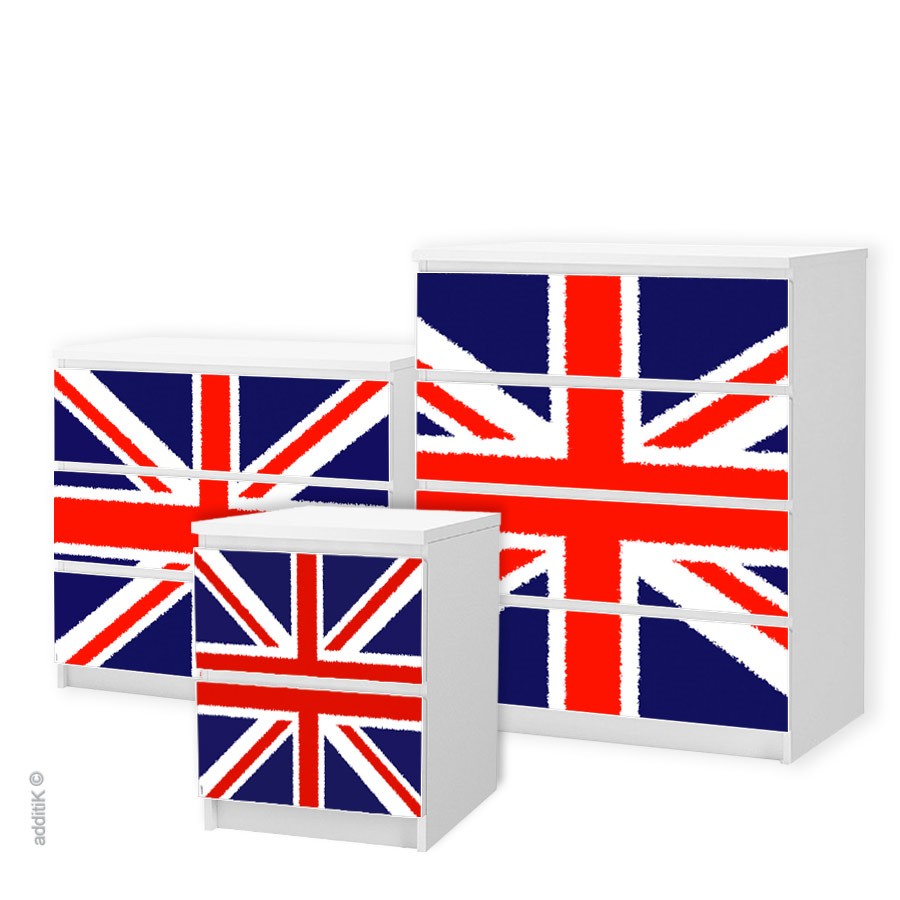 meuble chaussures union jack