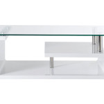 table basse en verre conforama