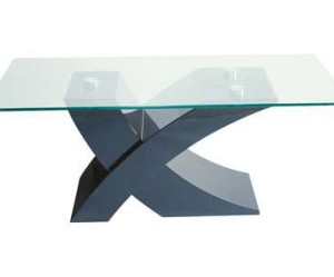 table basse en verre conforama