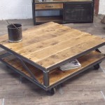 table basse industrielle