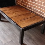 table basse industrielle