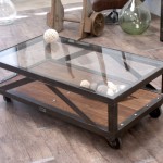 table basse industrielle