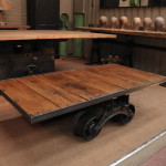 table basse industrielle