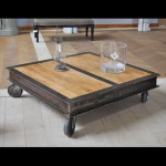 table basse industrielle