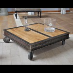 table basse industrielle