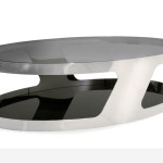table basse ovale conforama