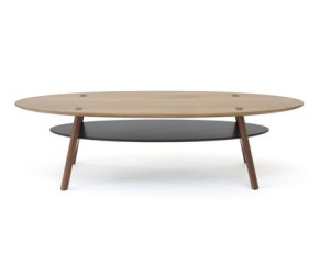 table basse ovale conforama