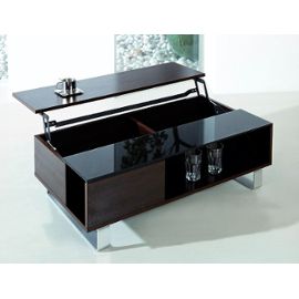 table basse relevable wenge pas cher