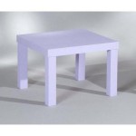 table d'appoint violette