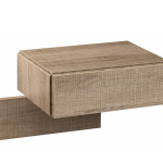 table de chevet fixation murale