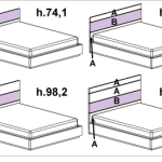 tete de lit hauteur 80 cm