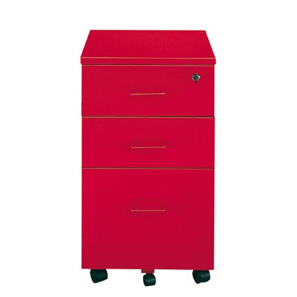 Caisson blanc HELMER à tiroirs sur roulettes ikea Amenagement Bureau >