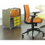 caisson bureau vert anis