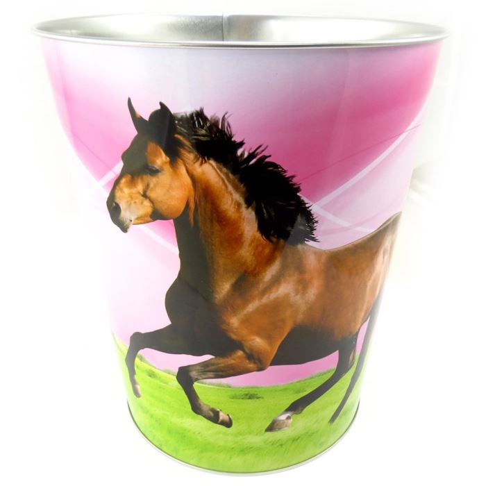 LÄUFER Corbeille à papier "Cheval et Poulain" 13 l Stock bureau