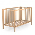 lit bebe pliant en bois