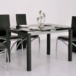 table a manger verre extensible
