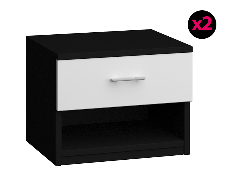 Et Chevet Photo Table De Noir Blanc e29WIYEDH