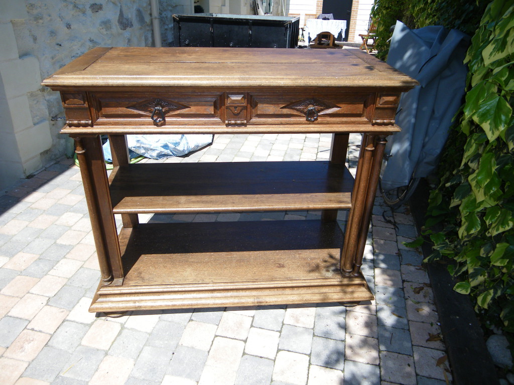 table desserte ancienne