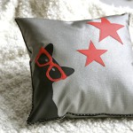 coussin deco chat