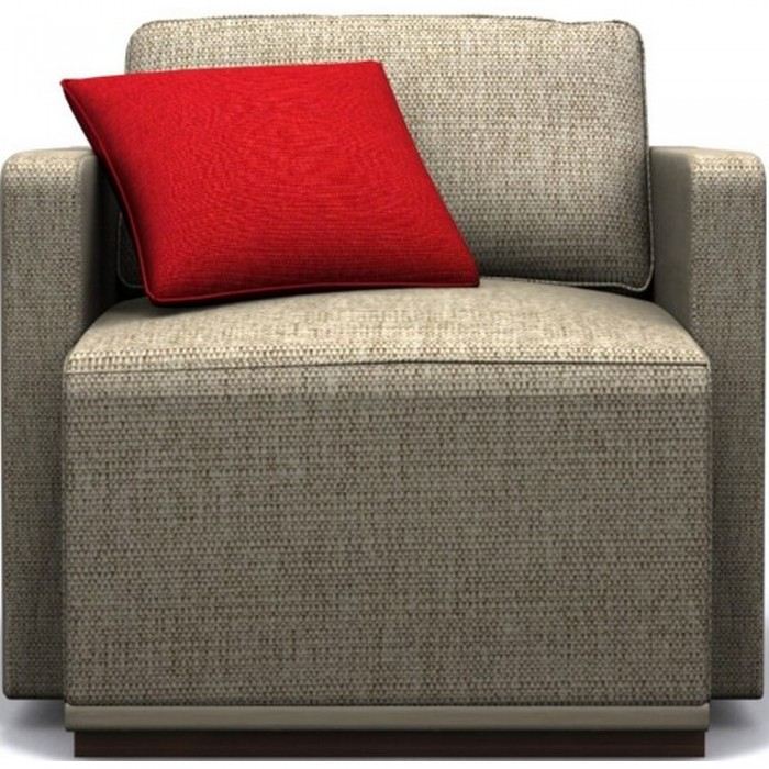 fauteuil de salon en tissus