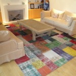 tapis salon patchwork