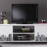meuble tv design new york a led