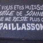 paillasson ultra fin