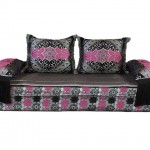 tapis salon rose fushia