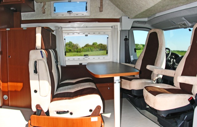 banquette camping car