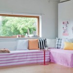 housse de canapé vieux rose