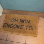 paillasson oh non encore toi