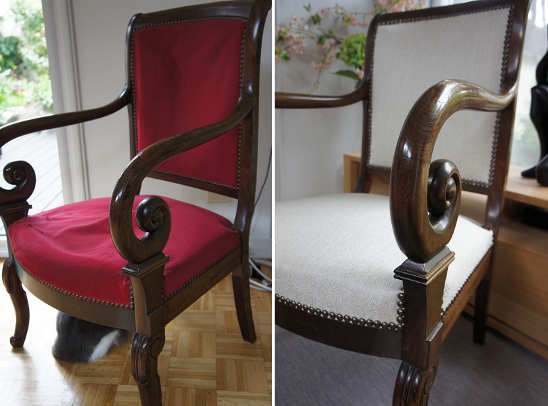 fauteuil louis philippe