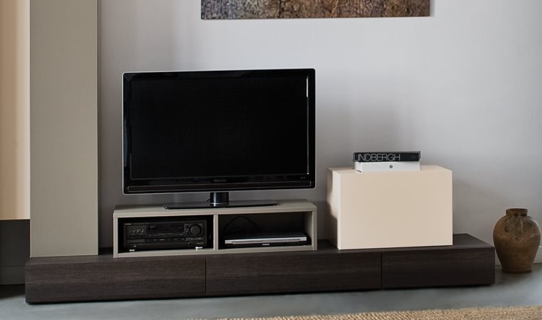 meuble tv hifi design