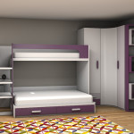 armoire de chambre en coin