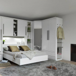 armoire de chambre en coin