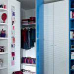 armoire de chambre en coin