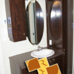 armoire salle de bain thermoplastique