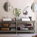 armoire salle de bain vintage