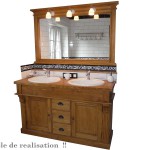 armoire salle de bain vintage