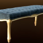 banc de lit louis xv