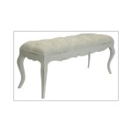 banc de lit matelasse