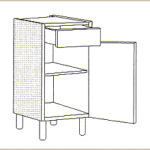 buffet bas faible profondeur