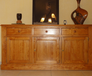 buffet de cuisine pin massif