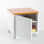 caisson bureau orange
